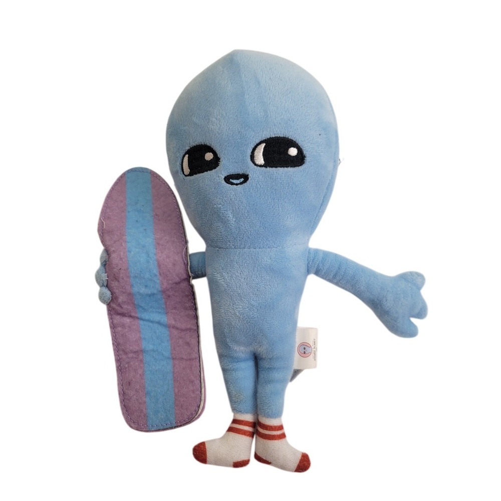 CultureFly Strange Planet by Nathan W. Pyle Alien Surf Board Plush Stuffed Doll